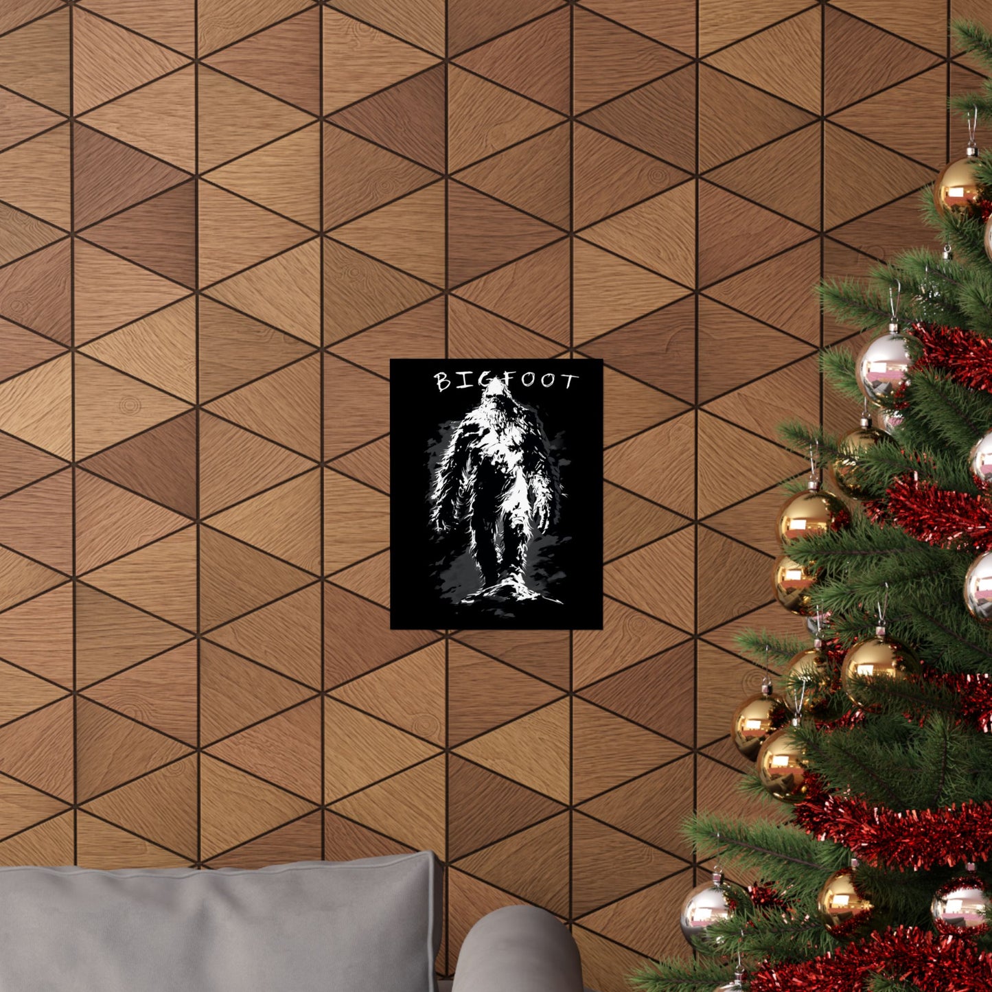 Bigfoot Matte Vertical Posters | Unique Wall Art, Home Decor, Gifts for Nature Lovers, Adventure Decor, Cryptid Enthusiasts