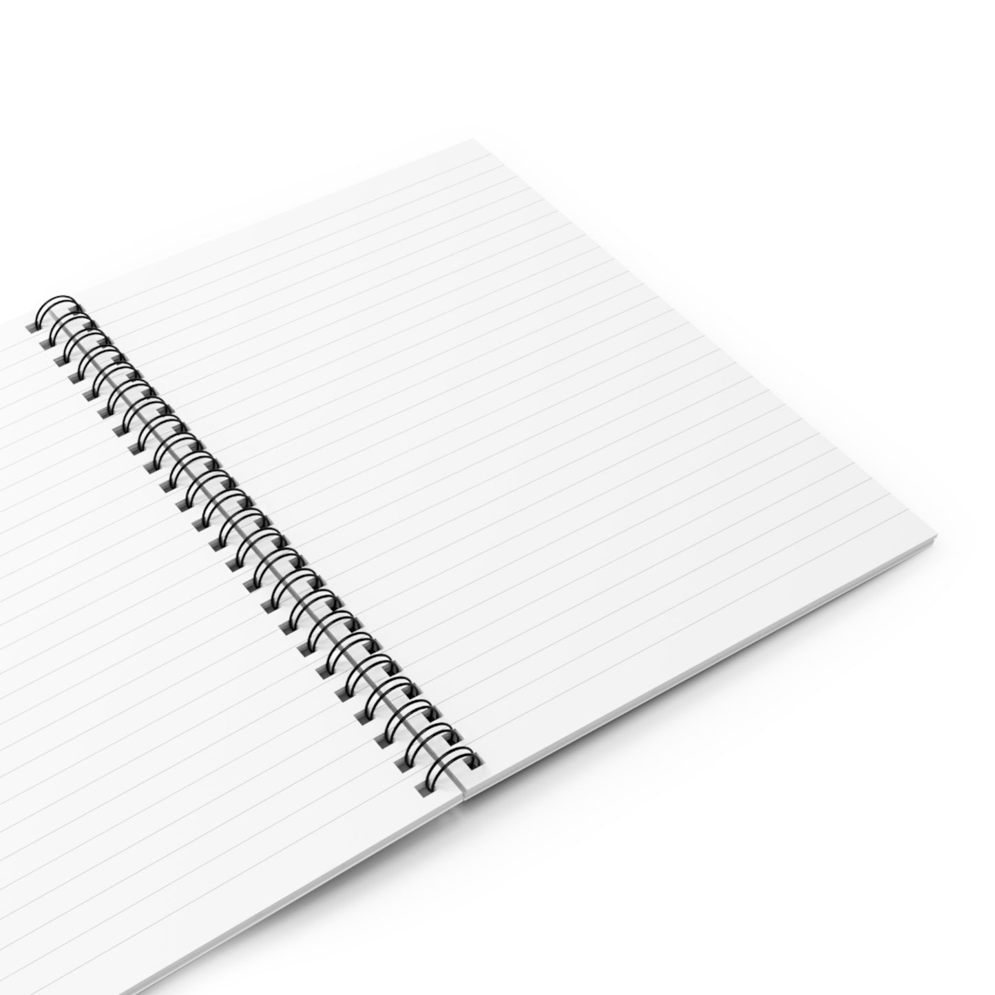 Moth Graphic Spiral Notebook - I Believe, Journal for Creatives, Note-taking, Writing Gift, Minimalist Stationery, Aesthetic Design
